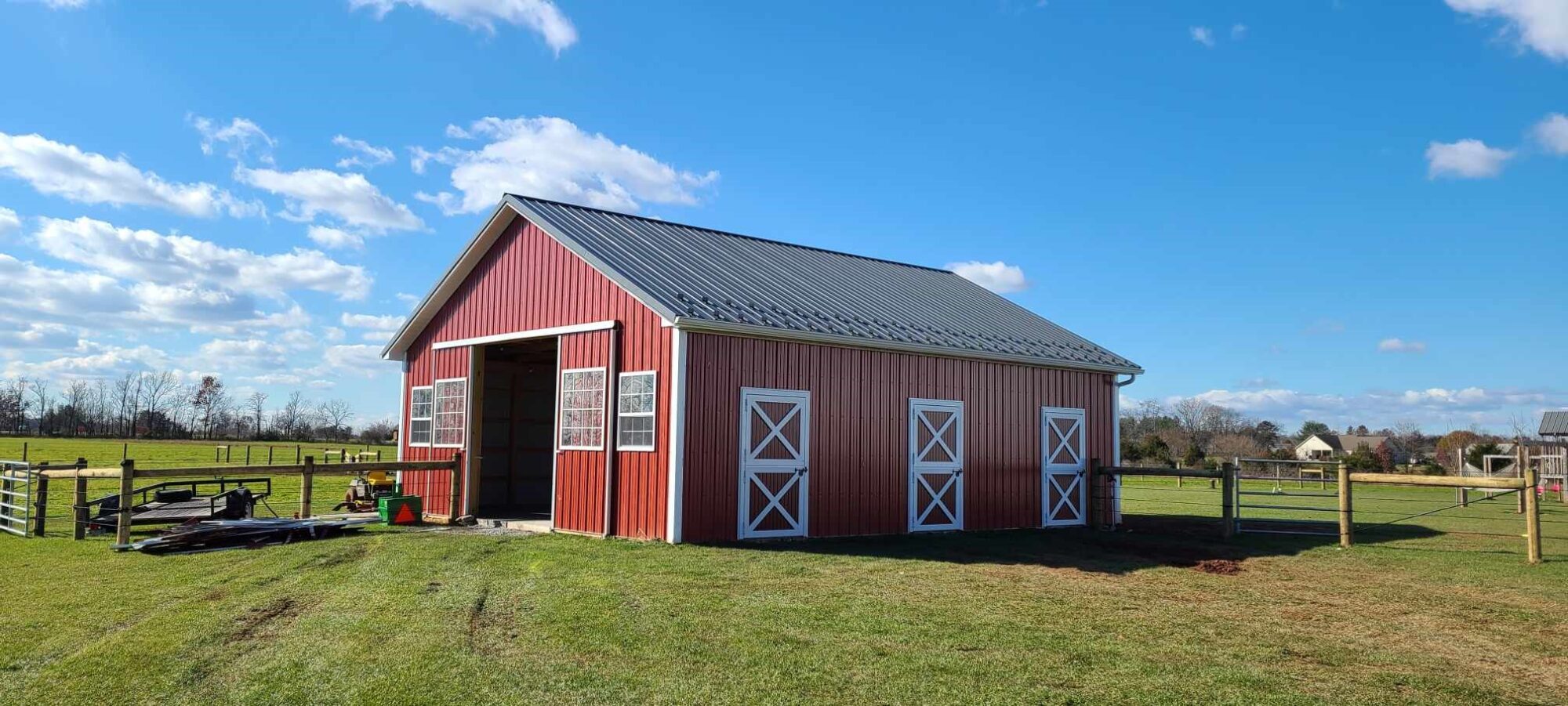 Amish Horse Barn Builders in Lancaster