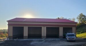 commercial pole building in Maryland