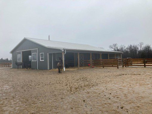 hay pole barns in Lakewood
